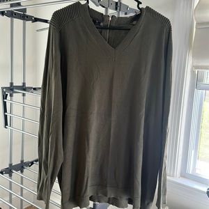 Olive green sweater